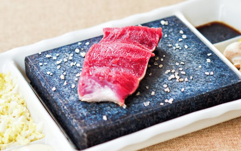 Piedras para asar carne a la piedra en casa