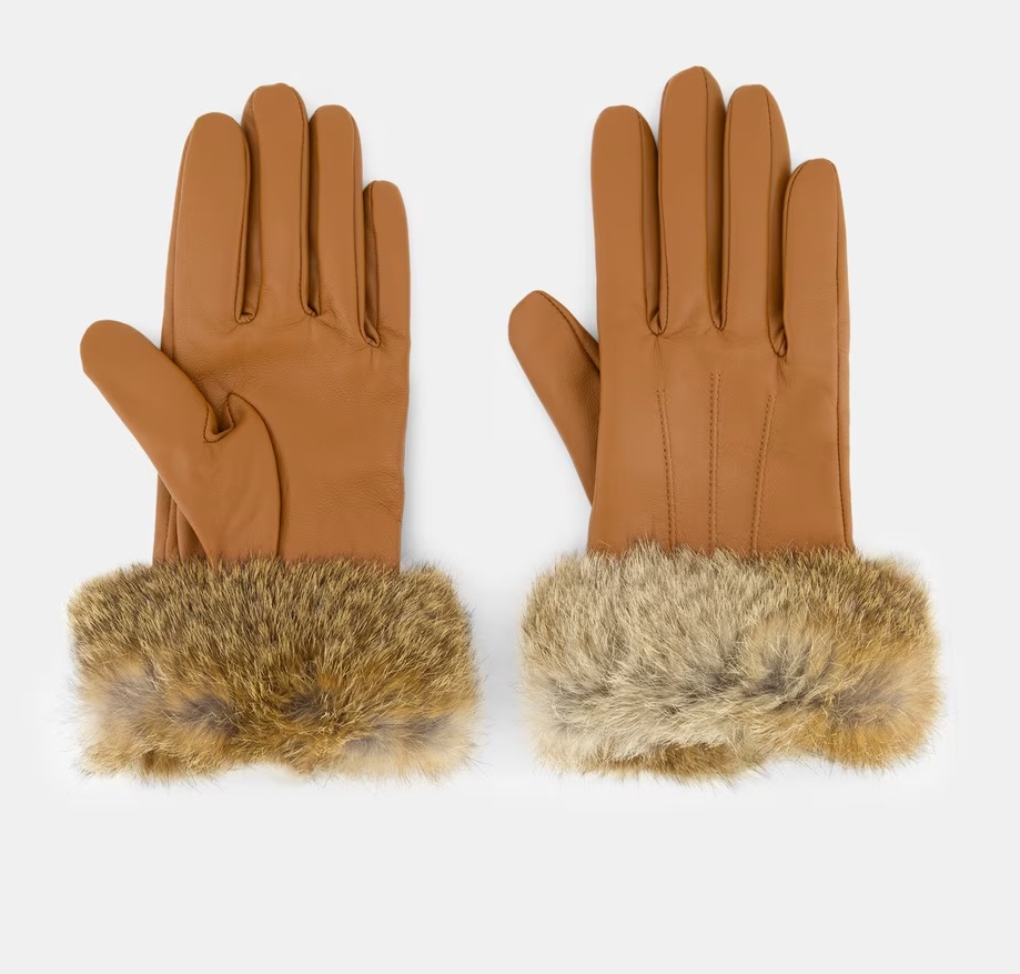 guantes con pelito
