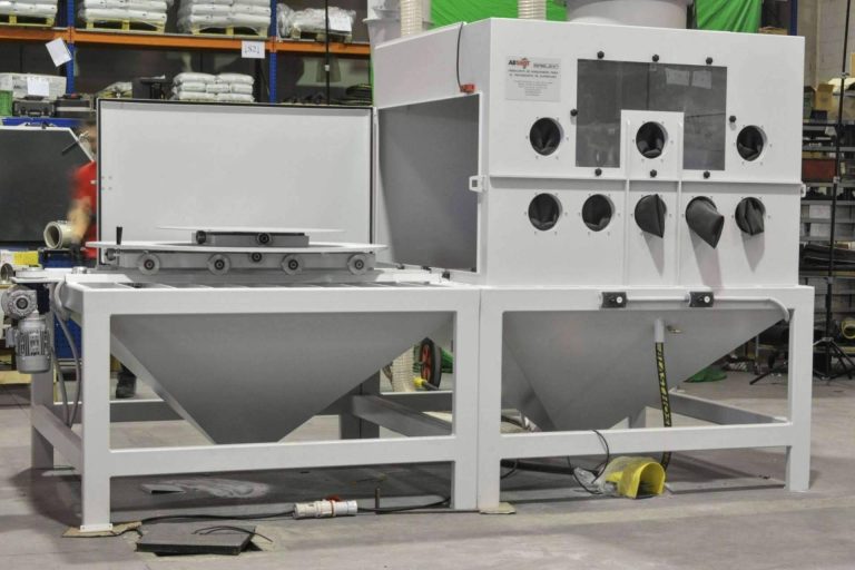 ABShot Tecnics S.L es una empresa fabricante de maquinaria por proyección