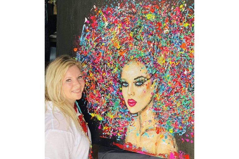 El arte de Laura Sala está formado por cuadros originales y únicos