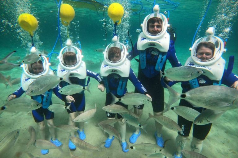 Realizar buceo en Lanzarote con Native Diving, la escuela de actividades subacuáticas para disfrutar de vacaciones en Lanzarote