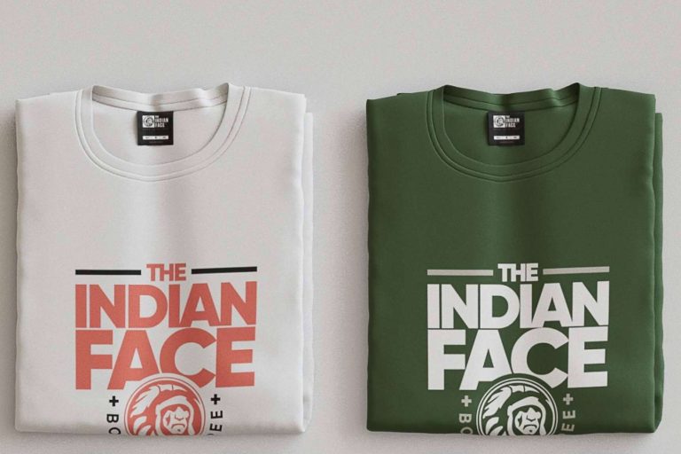 La marca de moda que vende más de 500 camisetas cada día en su tienda online es The Indian Face