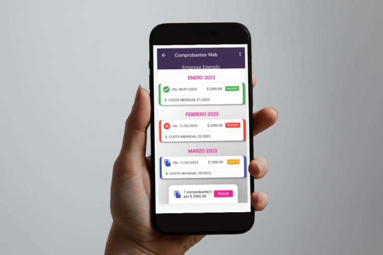 AquiCobro y sus servicios de Comprobantes Web