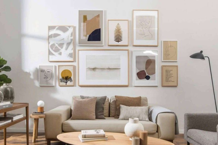 Artesta permite decorar paredes con cuadros