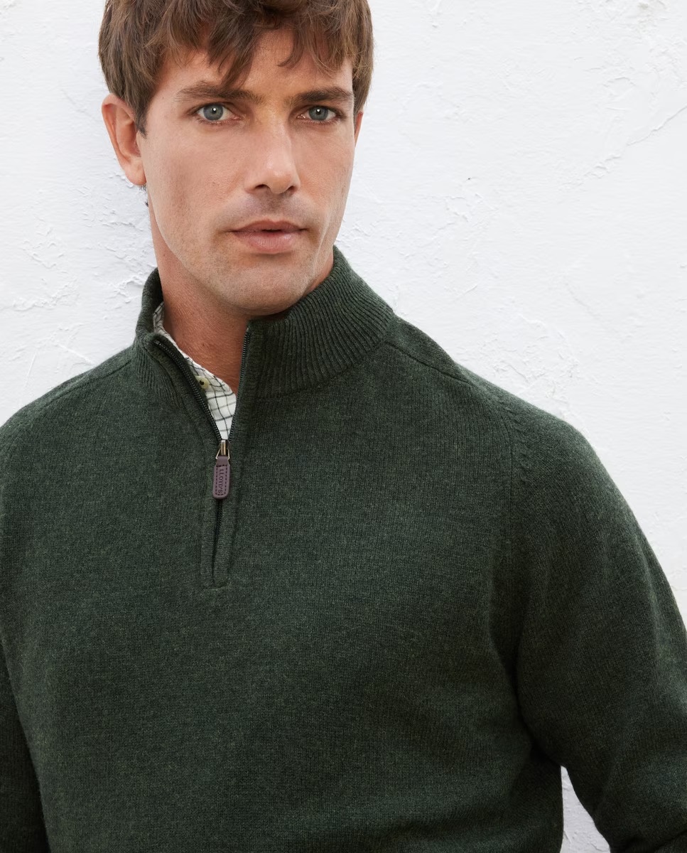 jersey media cremallera