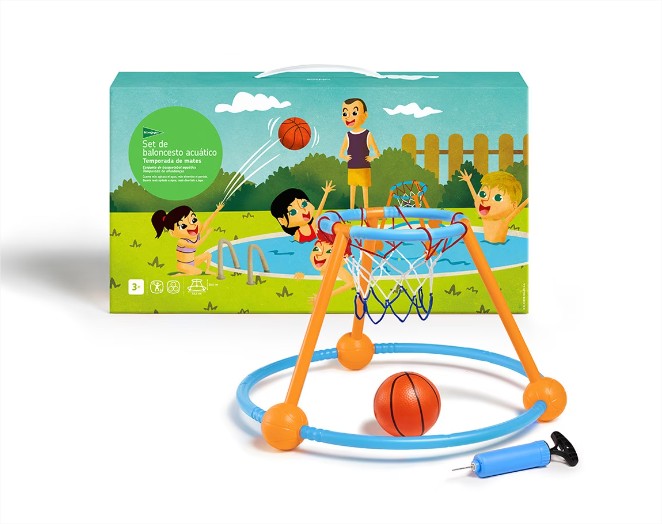 juguete set baloncesto