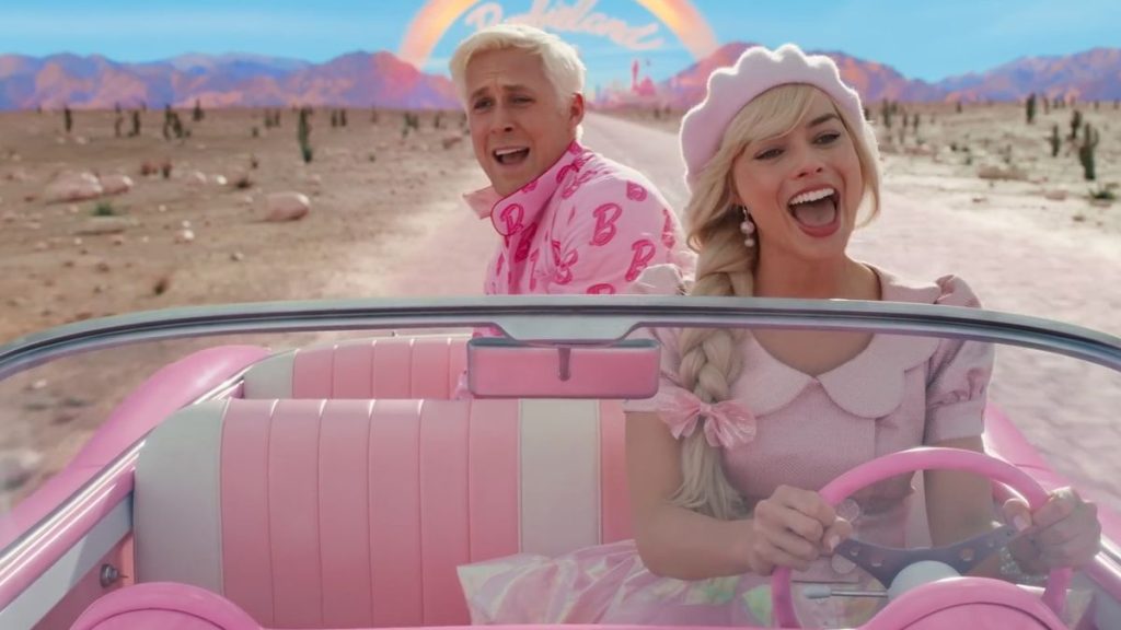 margot robbie ryan gosling barbie official trailer 646f88e93630e