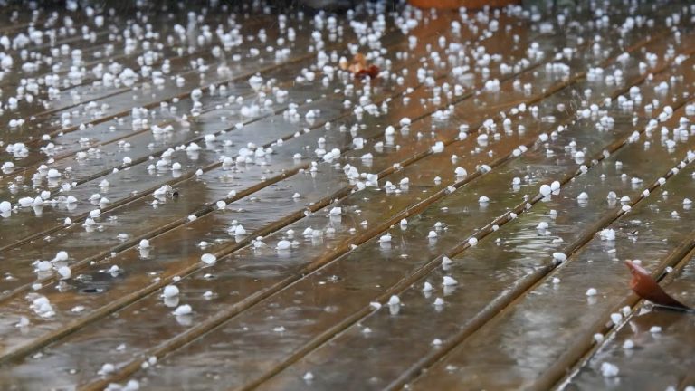 Granizo en la Polinesia