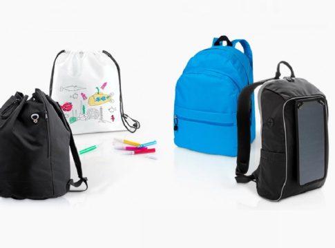 3 artículos que no pueden faltar en tu welcome pack. mochilas personalizadas