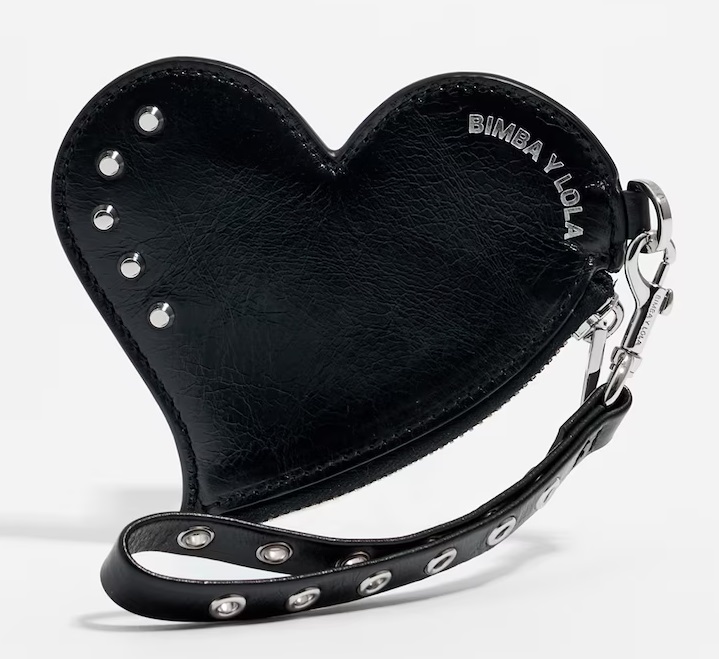 monedero en forma de corazón