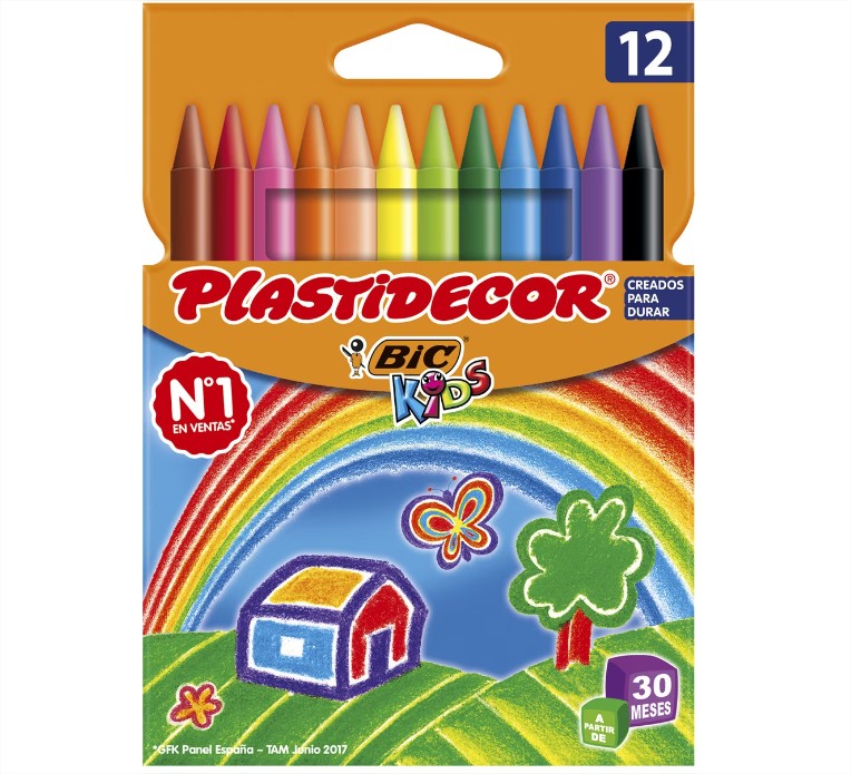 pack 12 ceras plastidecor