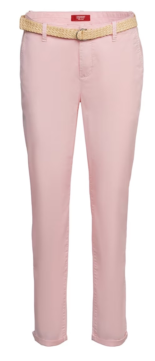 Pasa de los clásicos vaqueros y atrévete con estos pantalones tan geniales de El Corte Inglés: metálicos, estampados y más 4 pantalon basico chino