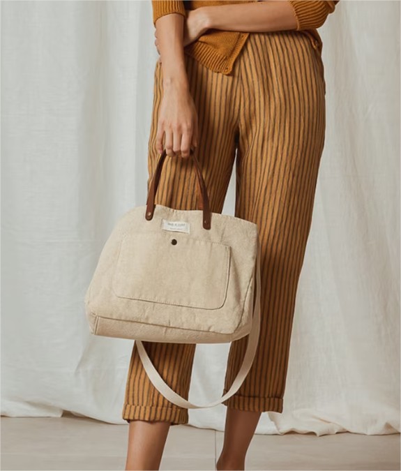 pantalon mujer recto largo cuero