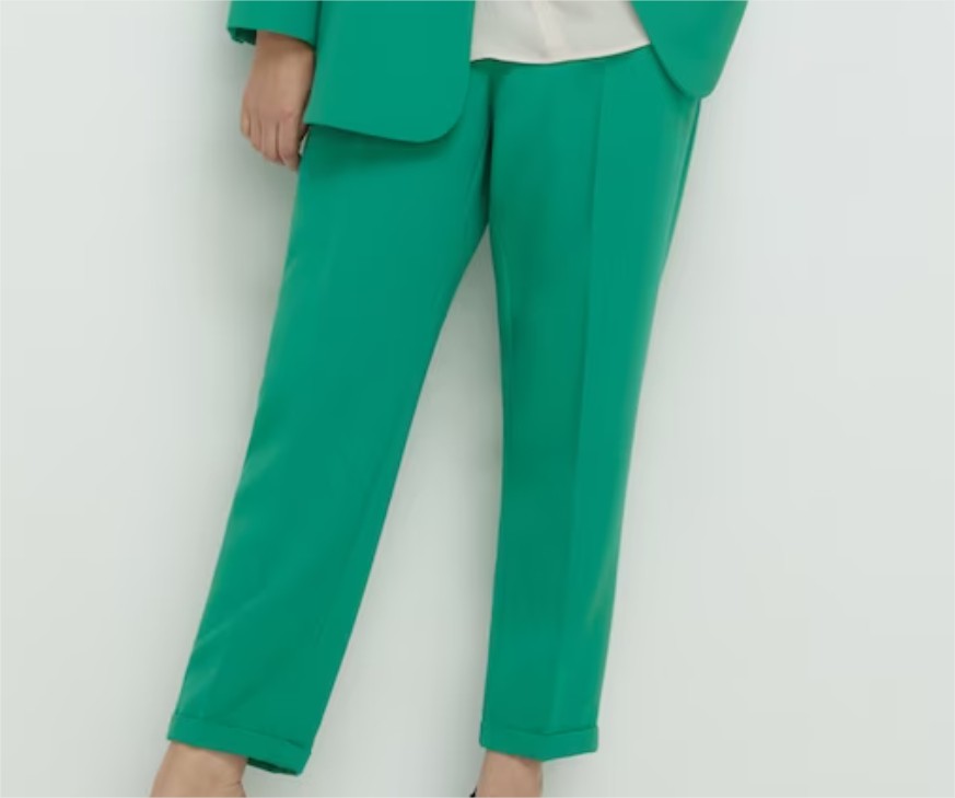 pantalon traje vuelta mujer el corte ingles