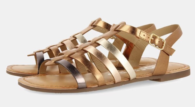 sandalias multicolor