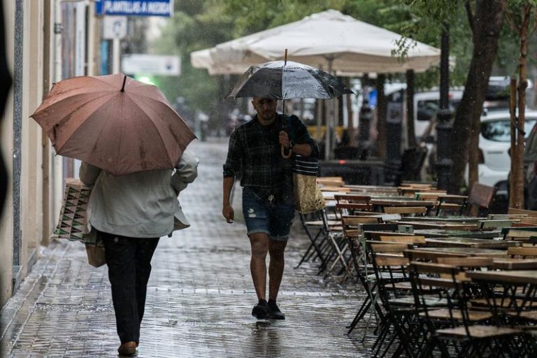 Vuelve la inestabilidad con precipitaciones en centro y oeste peninsular durante el fin de semana