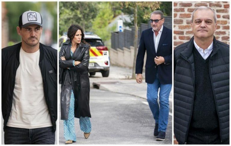 Amigos y compañeros de profesión dan su último adiós a Pepe Domingo Castaño en el Tanatorio de Pozuelo