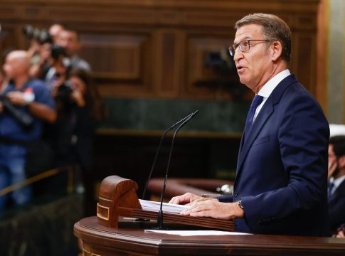 La intervención de Feijóo en la sesión de investidura demostró como puede funcionar su figura como líder la oposición en los próximos cuatro años