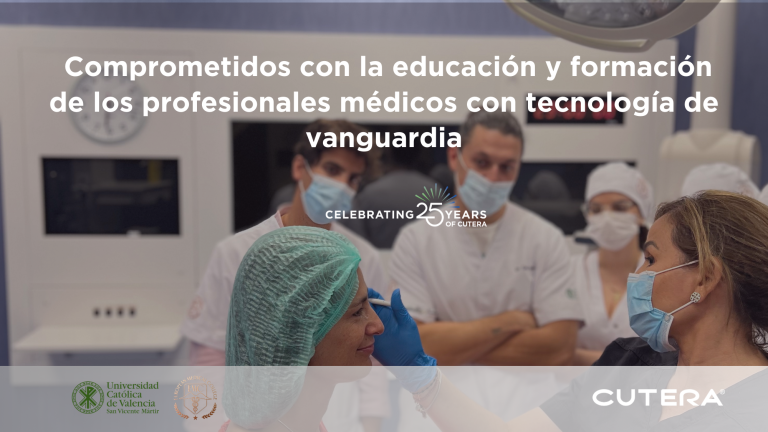 Cutera colabora con el Máster de Formación Permanente en Medicina Estética y Rejuvenecimiento Integral