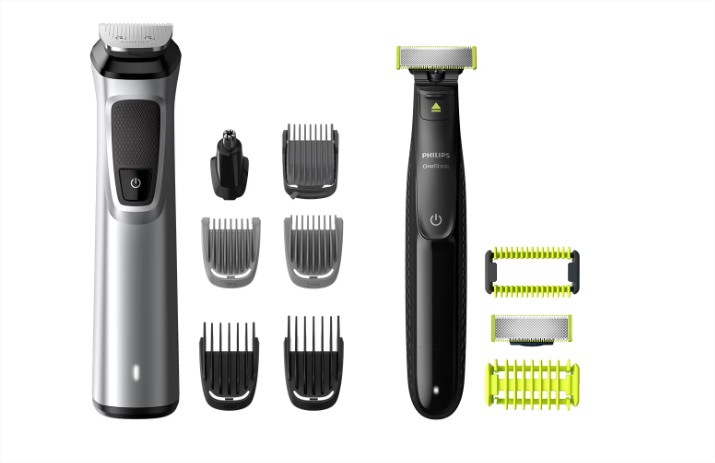 Afeitadora eléctrica Philips S1000 uso en seco con cuchillas autoafilables PowerCut