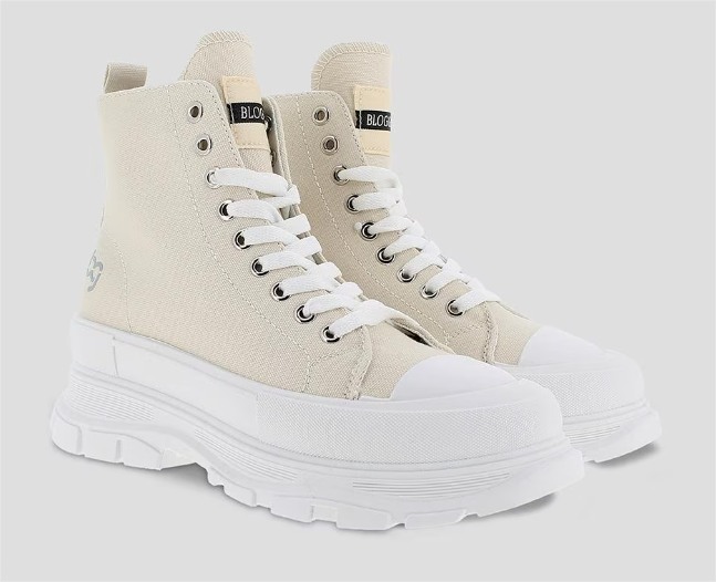 El Corte Ingles tiene estas ofertas en moda para dar la bienvenida al año de la mejor manera 2 Zapatillas deportivas de mujer en color beige con plataforma (Color Beige)