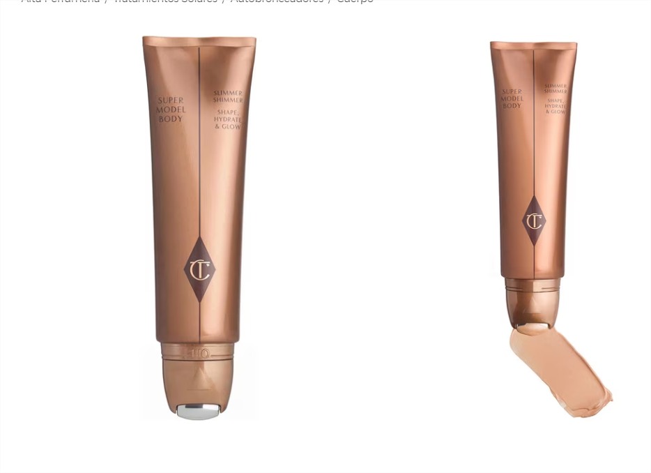 Prolonga tu bronceado con estos tratamientos exclusivos de El Corte Inglés 6 Autobronceador Corporal Supermodel Body 60 ml - Charlotte Tilbury