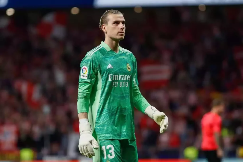 Ancelotti se olvida del pasado de Lunin