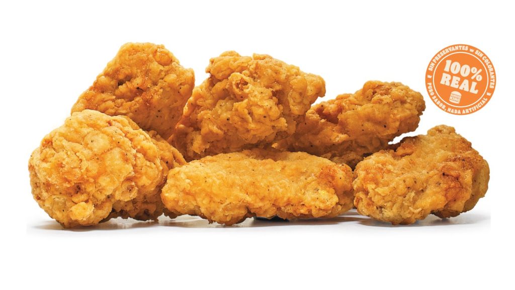 ¿Con qué podemos acompañar unas deliciosas alitas de pollo, estilo Burguer King?