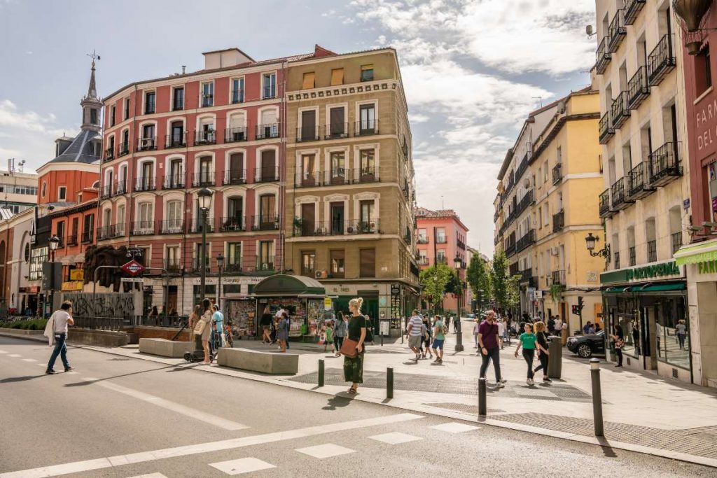 El centro de Madrid