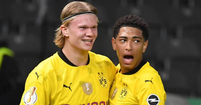 Haaland y Bellingham hacían peor al Borussia de Dortmund