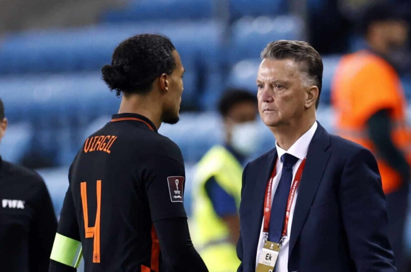 Hay gente que cree que Van Gaal está sangrado por la herida