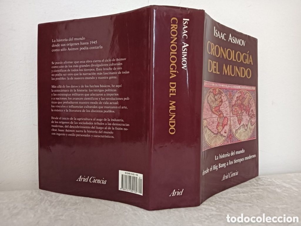 Estos son los 7 mejores libros para aprender historia 286 Historia y cronología del mundo de Isaac Asimov