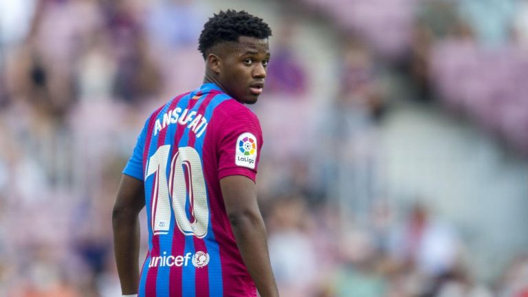 La dura competencia de Ansu Fati en el Brighton