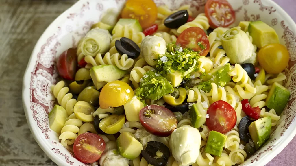 La ensalada de pasta súper fácil que puedes preparar en minutos 262 La ensalada de pasta super facil que puedes preparar en minutos 2