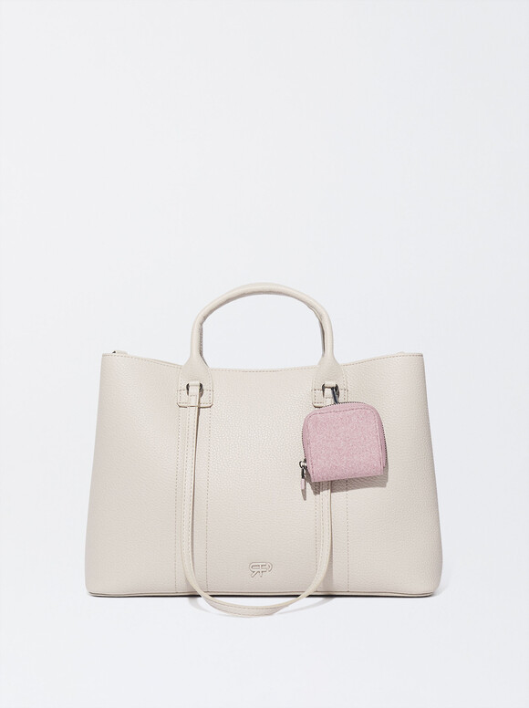 Maletín para ordenado en color crudo de Parfois