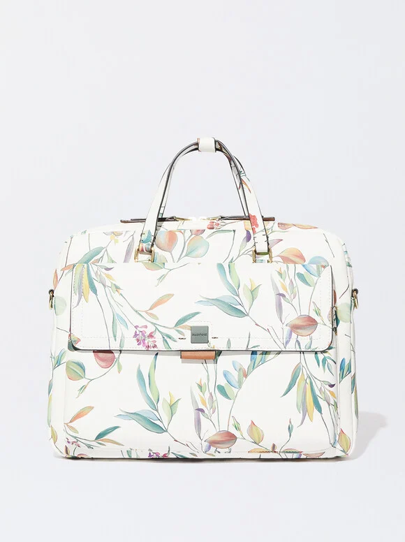 Maletín estampado para ordenador de Parfois