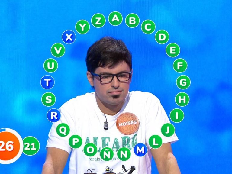 Moisés, obligado a pedir disculpas en Pasapalabra por lo ocurrido en directo