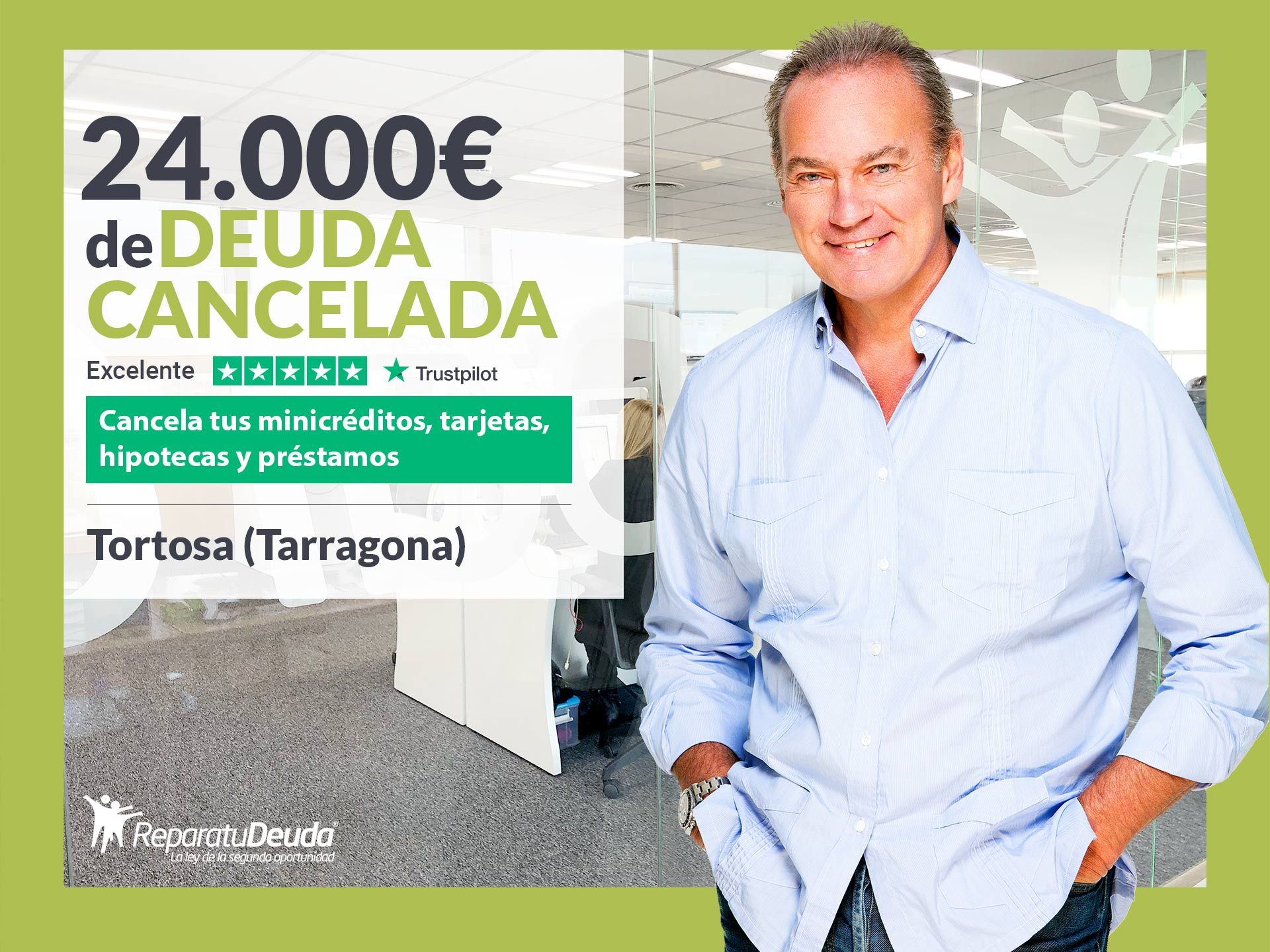 Repara tu Deuda Abogados cancela 24.000€ en Tortosa (Tarragona) con la Ley de Segunda Oportunidad 1 Repara tu Deuda Abogados cancela 24.000? en Tortosa (Tarragona) con la Ley de Segunda Oportunidad