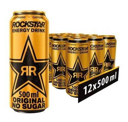 Rockstar Original No Sugar (envase 500 ml)