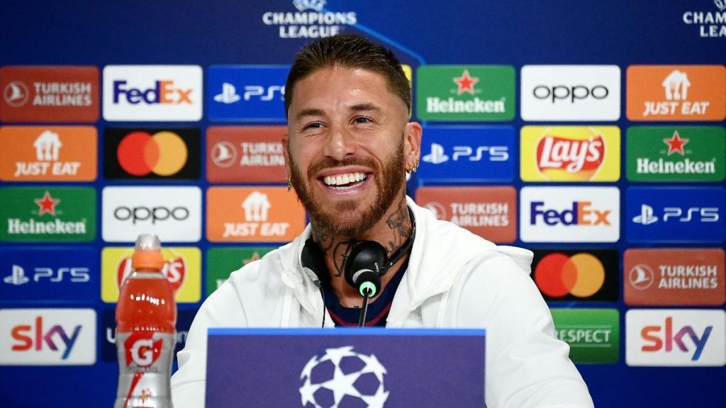 Sergio Ramos solo pensaba en el Sánchez Pizjuán