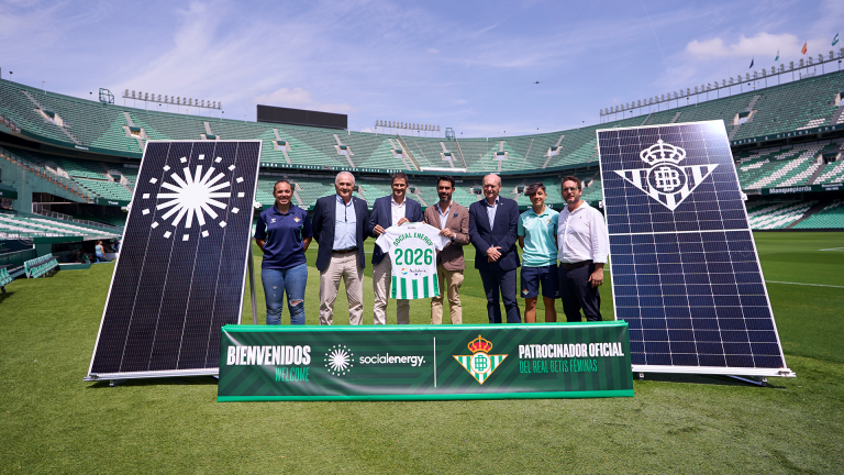 Social Energy será el patrocinador principal del primer equipo femenino del Real Betis