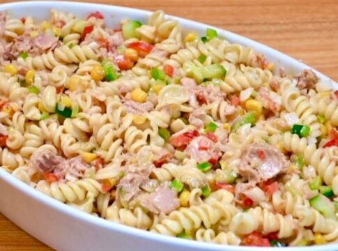 Miniatura del vídeo: Ensalada de Pasta con Atún con un Riquisímo Aderezo