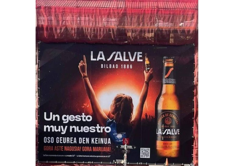 Cervezas LA SALVE forma parte activa de una exitosa Aste Nagusia con más de 1.800.000 asistentes
