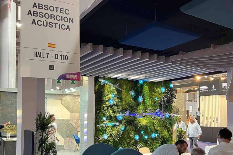 Absotec presenta en la feria Maison&Object nuevas soluciones para incrementar el bienestar y confort acústico