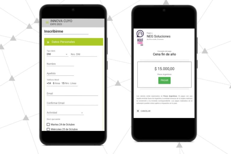 Para el éxito de un evento, la buena gestión de las inscripciones y acreditaciones es clave, con AquíCobro