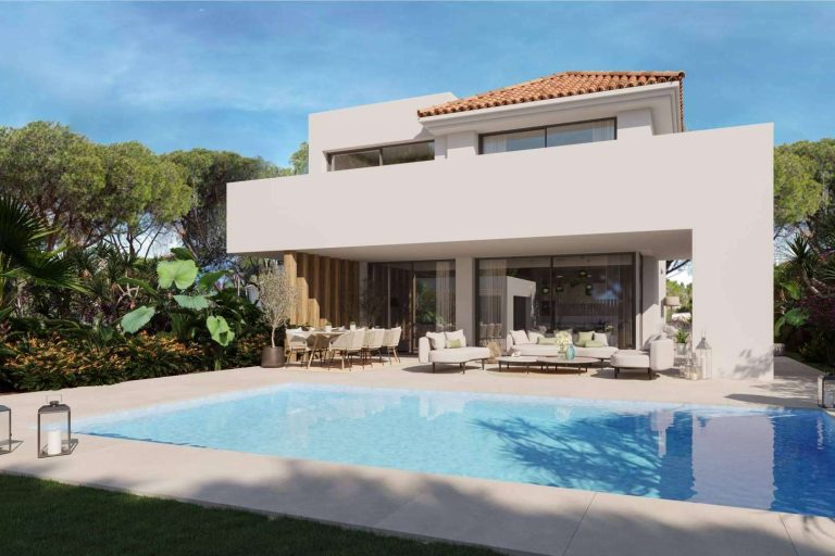 La obra nueva Melissa de 7 exclusivas villas en Calahonda (Mijas Costa) que presenta Nomad Realty