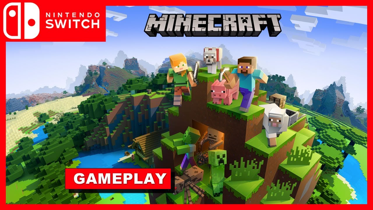 Miniatura del vídeo: Minecraft Nintendo Switch Gameplay