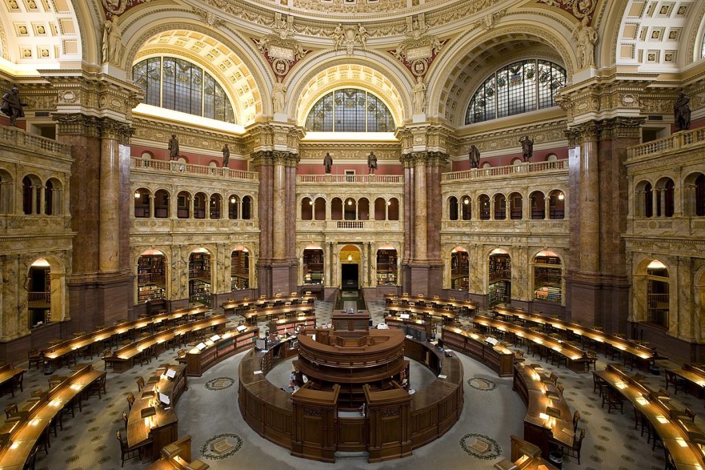 Descubre las bibliotecas más emblemáticas del mundo: ¿las has visitado todas? 1 1200px LOC Main Reading Room Highsmith
