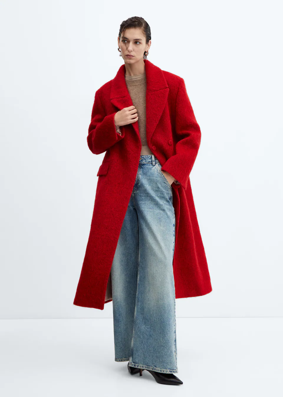 Abrigo Rojo de Mango