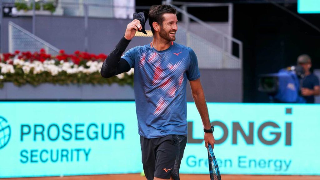 Andrea Vavassori no llegó preparado